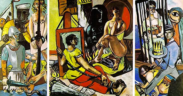 Tentation, 1936-1937, Max Beckmann