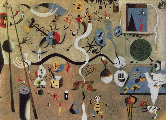 Le carnaval de l'Arlequin, 1924-1925, Joan Miró