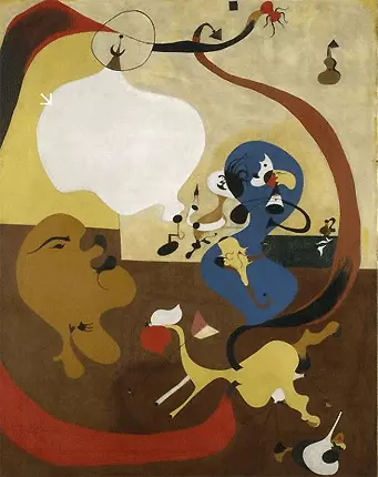 Interior holandés II, 1928, Joan Miró