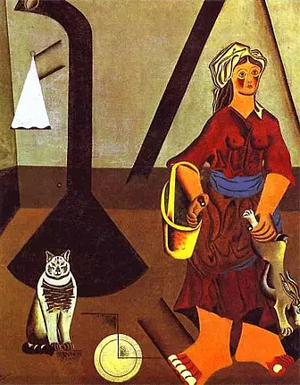 La femme du fermier, 1922-1923, Joan Miró