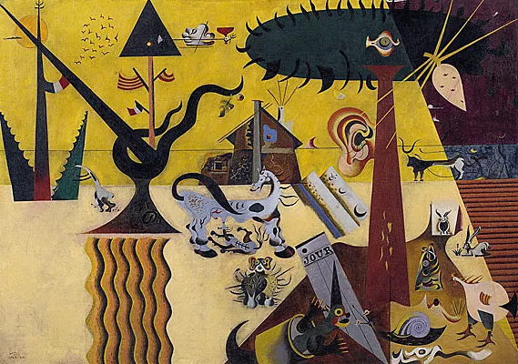 La tierra labrada, 1923-1924, Joan Miró