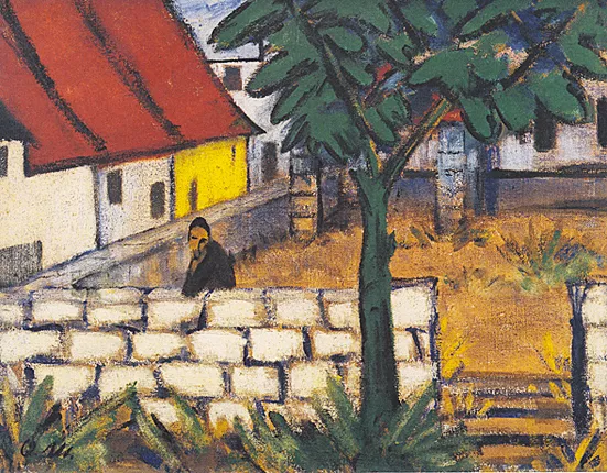 Métairie, 1916, Otto Mueller (Collection privada)