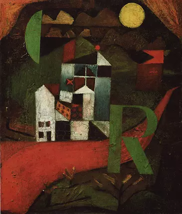 Ciudad R, 1919, Paul Klee, Basilea, Kunstmuseum