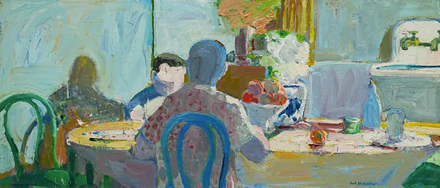 The Kitchen, 1962, Paul Wonner