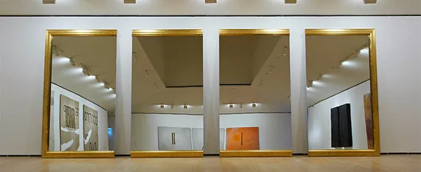 Architettura dello specchio, 1990, Michelangelo Pistoletto