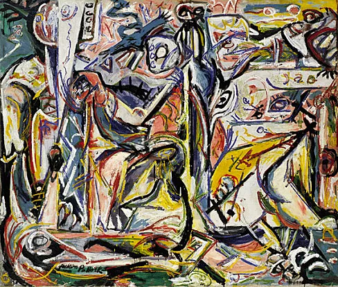 Circuncisión, 1946, Jackson Pollock