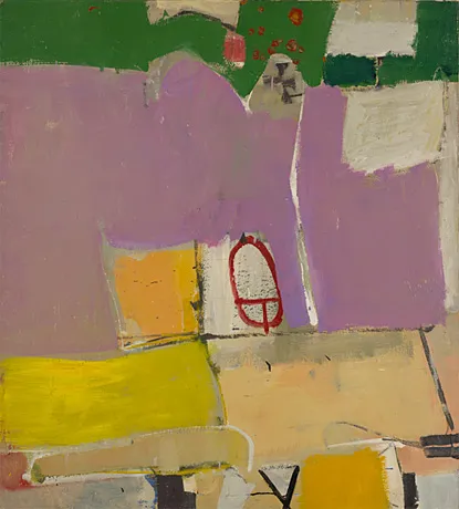 Sin título (Albuquerque), 1952, Richard Diebenkorn