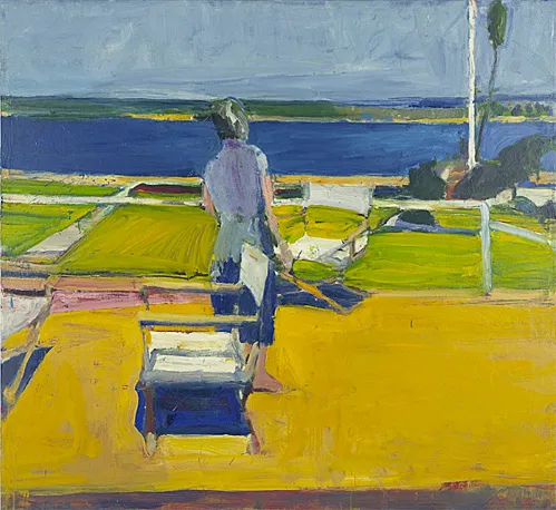 Figura en un porche, 1959, Richard Diebenkorn