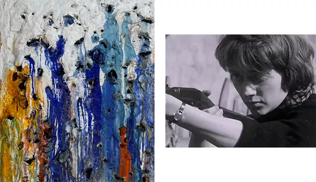 Disparos, 1962, Niki de Saint-Phalle