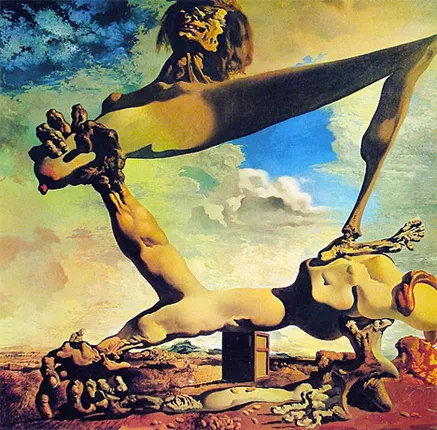 Construcción blanda con judías hervidas, 1936, Salvador Dalí