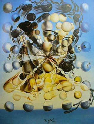 Galatea de las esferas, 1952, Salvador Dalí