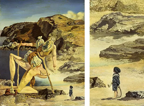 El espectro del sex-appeal, 1934, Salvador Dalí