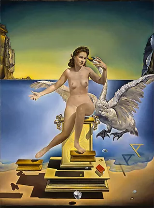 Leda atómica, 1949, Salvador Dalí