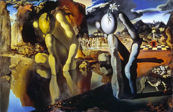 Métamorphose de Narcisse, 1937, Salvador Dalí