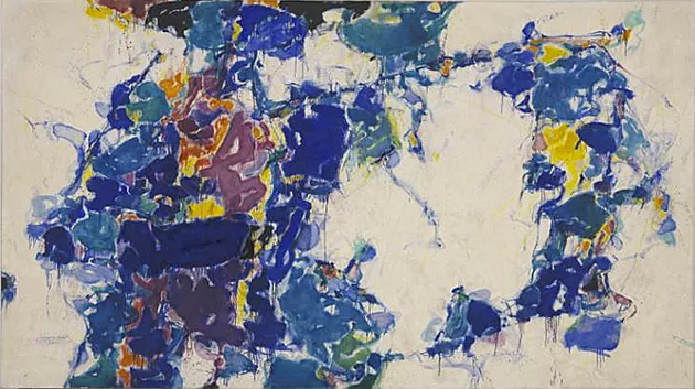 Around the Blues, 1957-62, Sam Francis