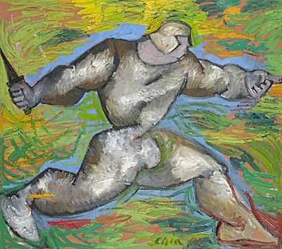 L’Ammazzapreti, 1983, Sandro Chia