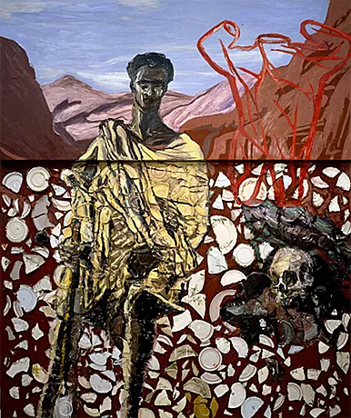 St. Francis in Ecstasy, 1980, Julian Schnabel