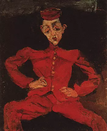 Le groom, 1925, Chaïm Soutine, (Paris, Centre Pompidou)