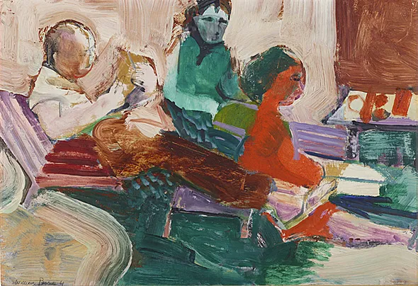 Sin título, 1961, Theophilus Brown