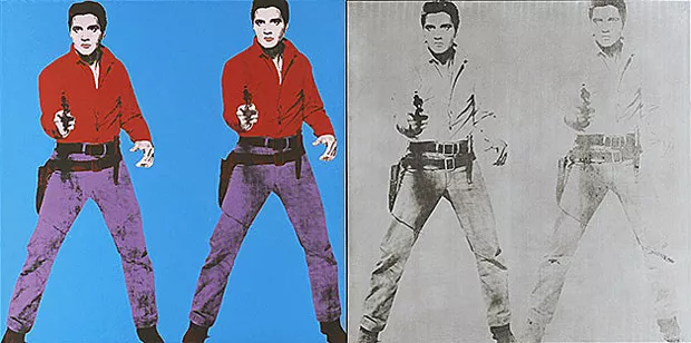 Elvis I y II, 1962, Andy Warhol
