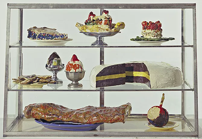 Pastry Case I, 1962, Claes Oldenburg