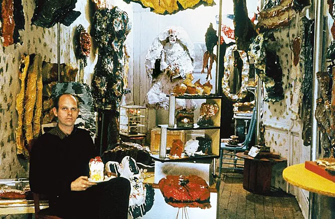 The Store, installation, 1961, Claes Oldenburg