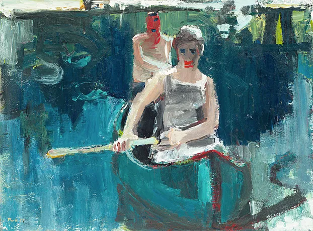 Canoe, 1957, David Park
