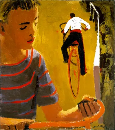 Niños en bicicleta (Kids on Bikes), 1950/51, David Park