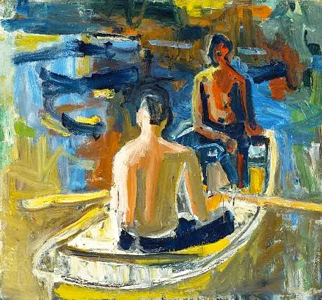 Bote de remos, 1958, David Park