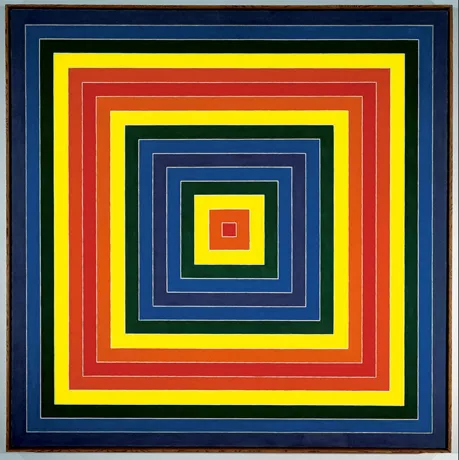 Gran Cairo, 1962, Frank Stella, Whitney Museum of American Art.