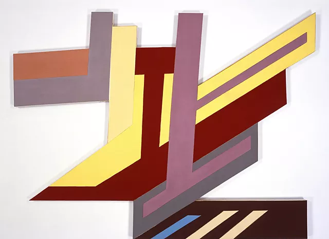 Michapol I, Serie Pueblo Polaco, 1971, Frank Stella