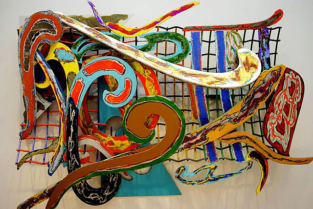 Shoubeegi, série Indian and Exotic Birds, 1978, Frank Stella