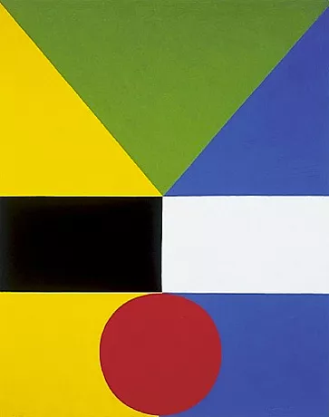 Opposing #15, 1959, Frederick Hammersley