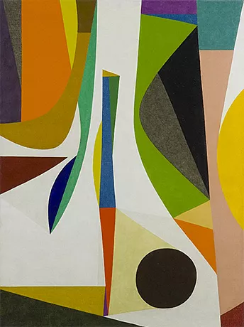 Up Within, 1958, Frederick Hammersley