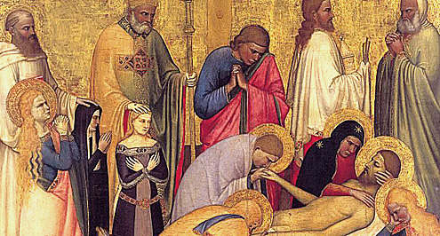 Piedad de San Remigio, 1360-1369, Giottino