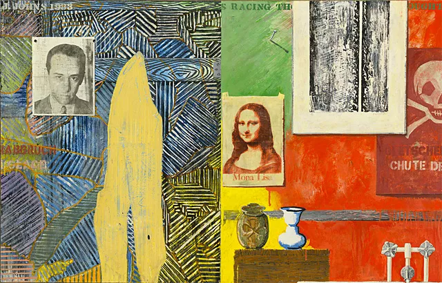 Racing Thoughts, Pensamientos vertiginosos, 1983, Jasper Johns