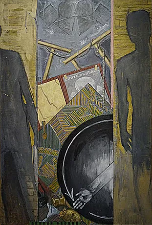 Automne, 1985-1986, Jasper Johns