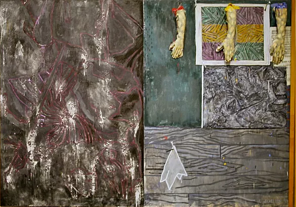 Perilous Night, 1982, Jasper Johns