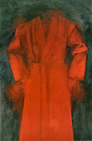 Cardenal, 1976, Jim Dine, Nueva York, The Pace Gallery.
