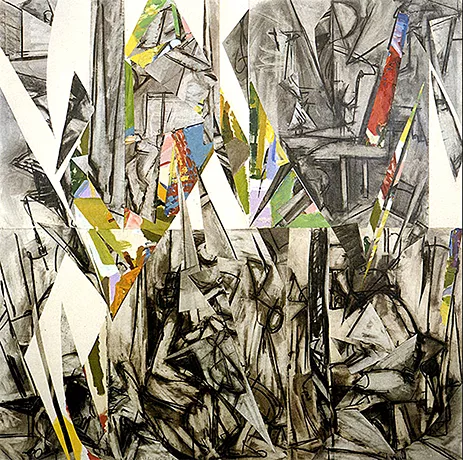 Imperative, 1976, Lee Krasner, Washington, National Gallery of Art.