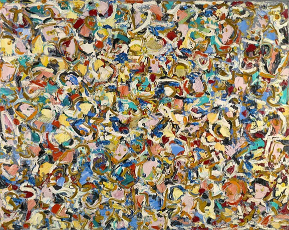 Mediodía (Noon) 1947, Lee Krasner, Nueva York, Pollock-Krasner Foundation.