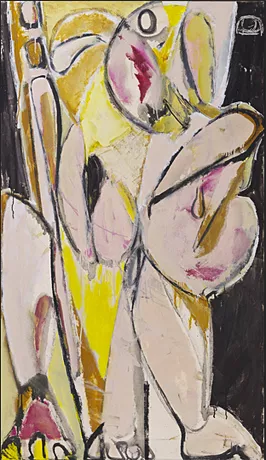 Profecía (Prophecy), 1956, Lee Krasner, Nueva York, Pollock-Krasner Foundation.