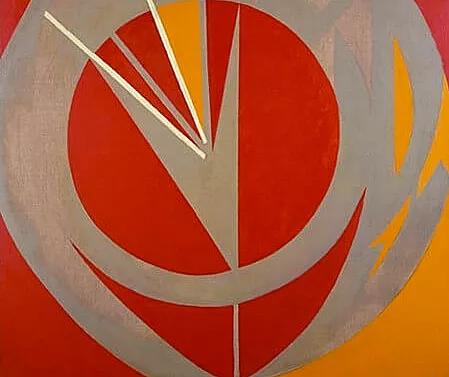 Reloj de sol (Sundial), 1972, Lee Krasner, Nueva York, Nueva York, Pollock-Krasner Foundation.