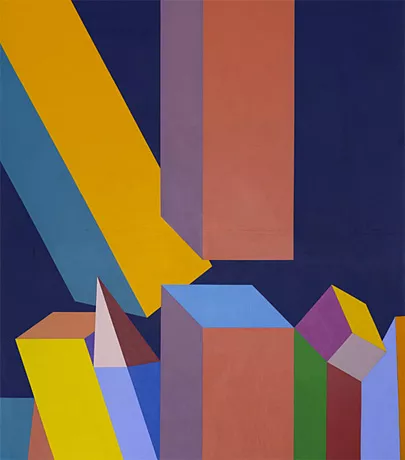 Byzantium, 1967, Miriam Schapiro