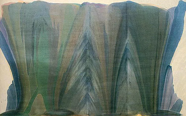 Blue Veil, 1958/59, Morris Louis