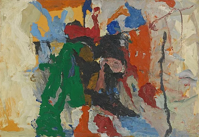 Fable II, 1957, Philip Guston, Collection privée.