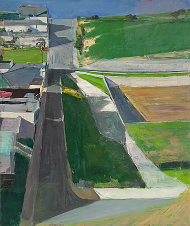 Cityscape 1, 1963, Richard Diebenkorn, San Francisco Museum of Modern Art.