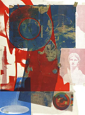 Quarry Offset, 1968, Robert Rauschenberg