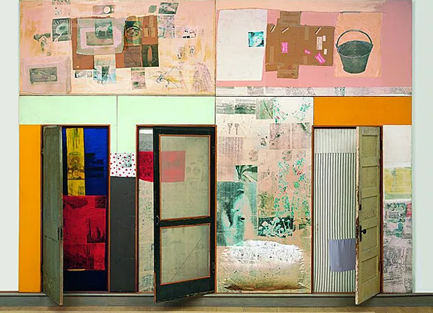 Rodeo Palace (Spread), 1975-1976, Extensions. Robert Rauschenberg