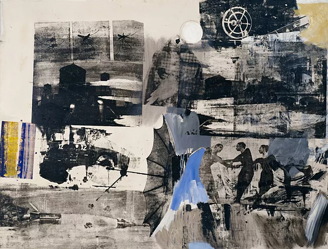 Scanning, 1963, Exploration. Robert Rauschenberg